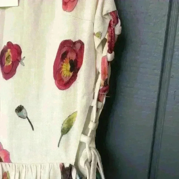 Anthropologie NWT Pepaloves Floral Dress M - Picture 7 of 7